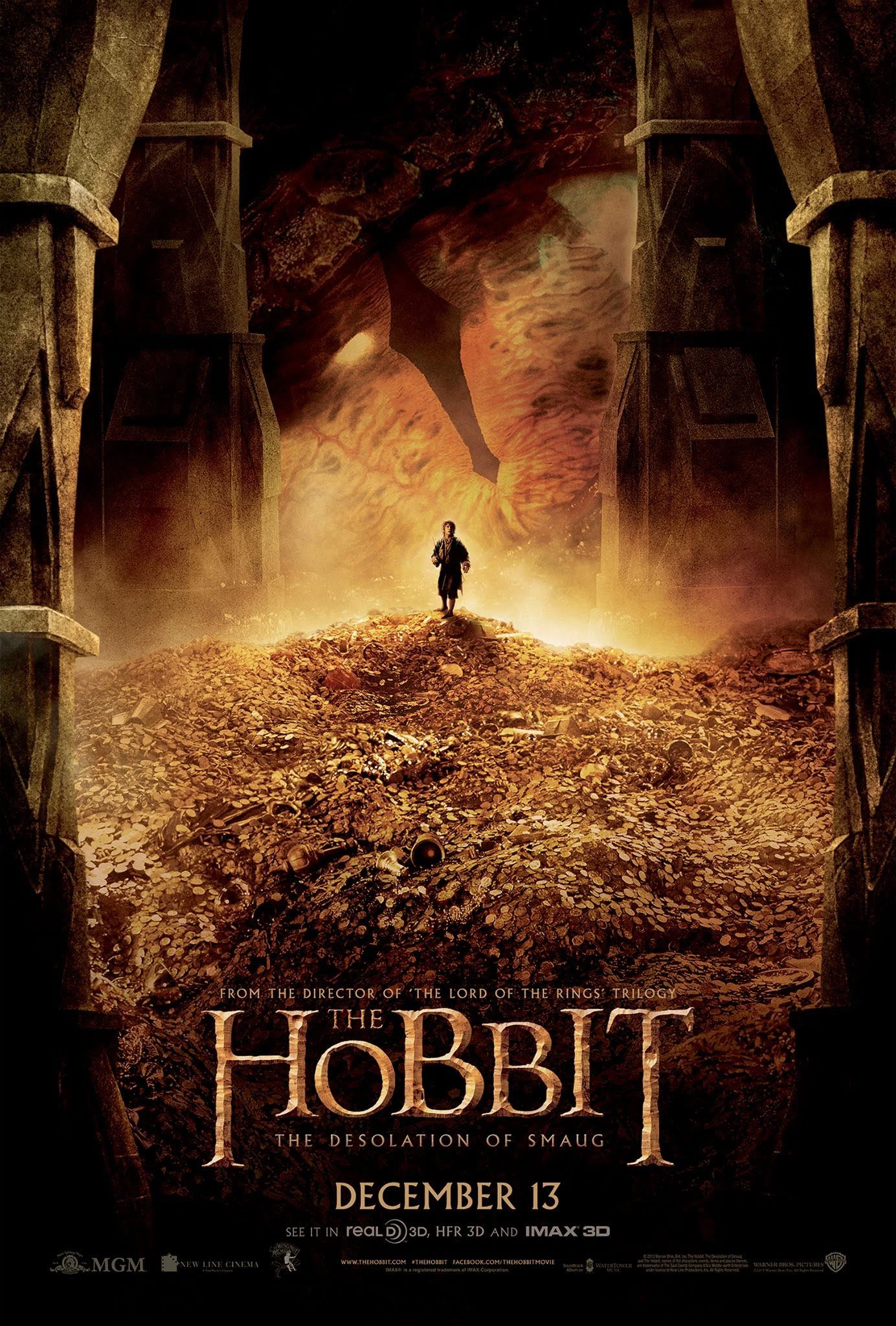 Le Hobbit – La Désolation de Smaug : Affiche du film 4.