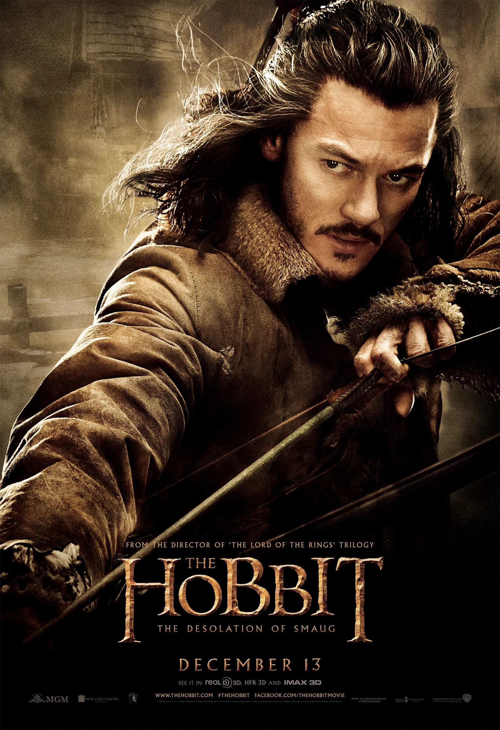 Le Hobbit – La Désolation de Smaug : Affiche du film 8.