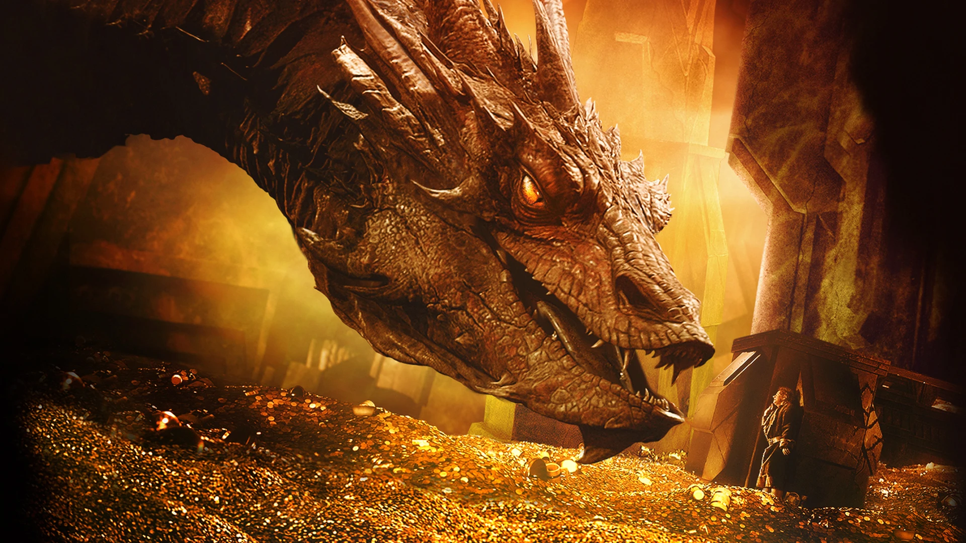 La Désolation de Smaug : Fond d'écran 3.