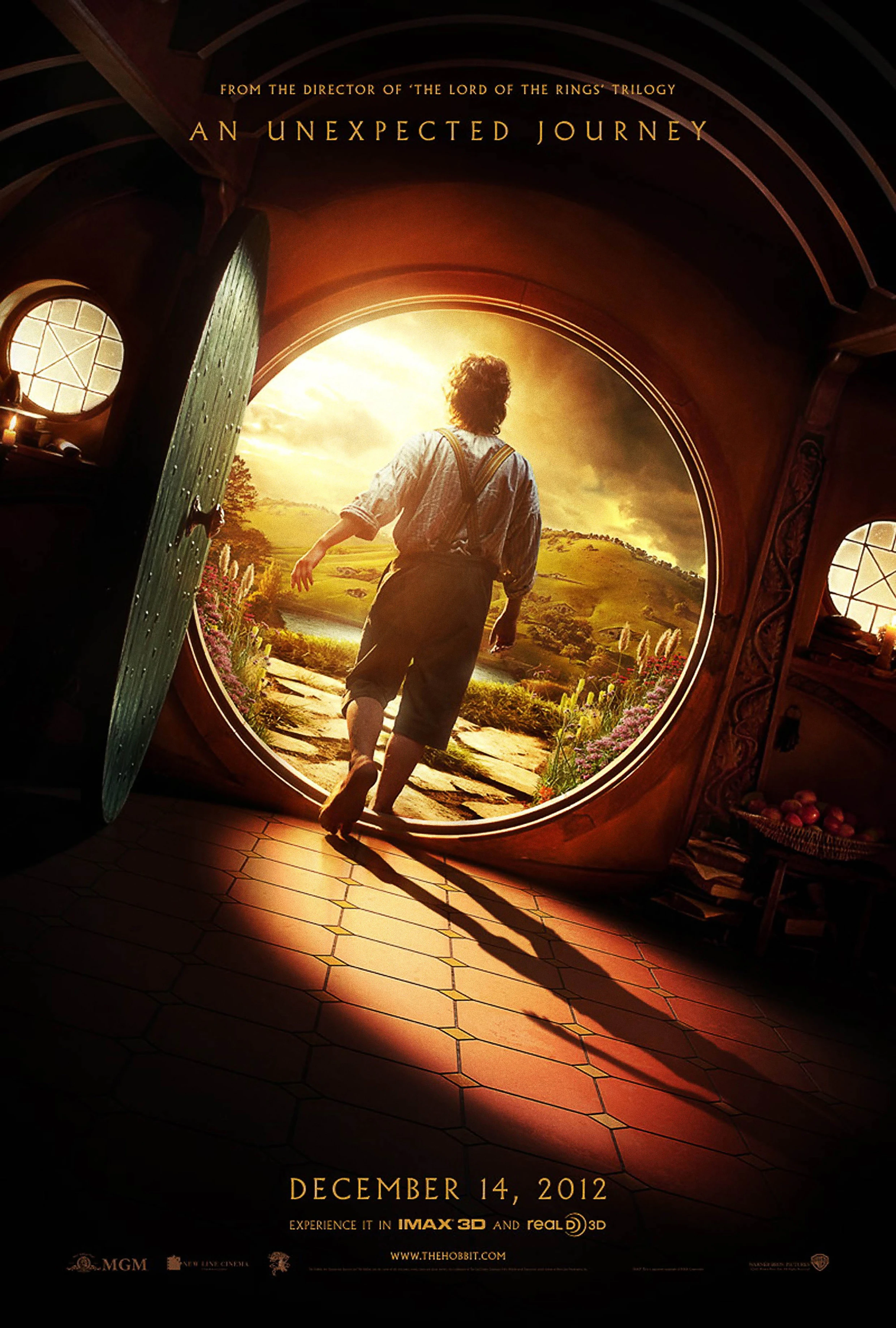 Le Hobbit – Un Voyage Inattendu : Affiche du film.