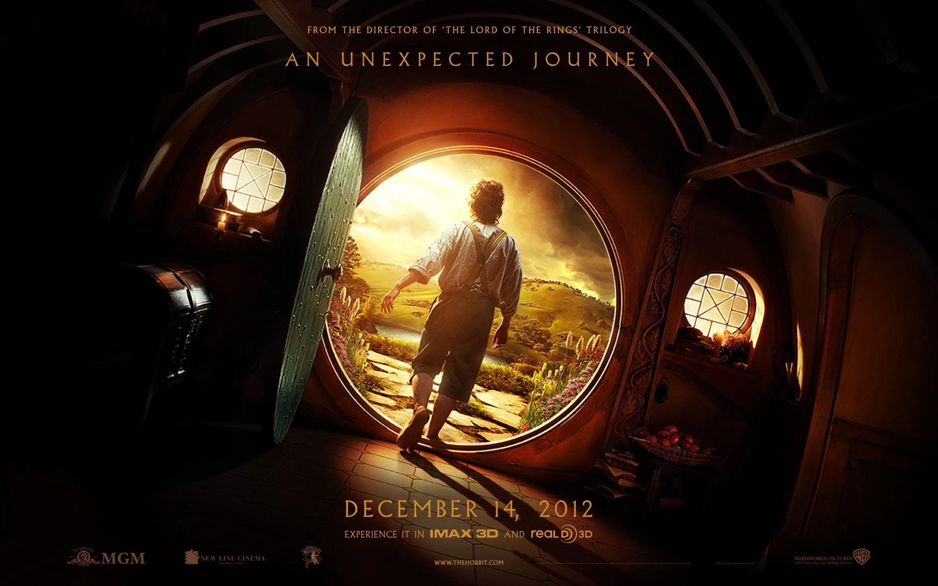 Le Hobbit – Un Voyage Inattendu : Affiche du film 2.