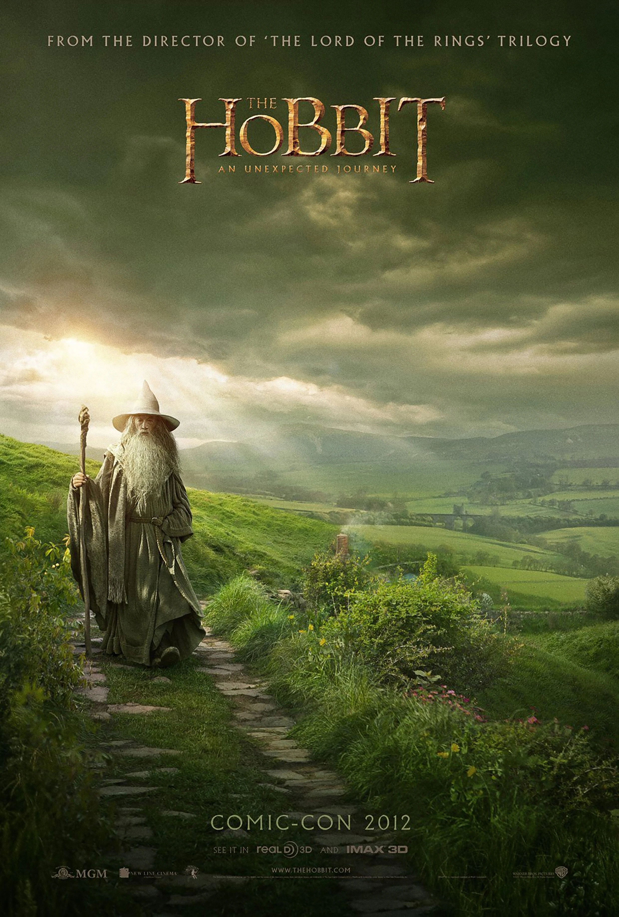 Le Hobbit – Un Voyage Inattendu : Affiche du film 3.