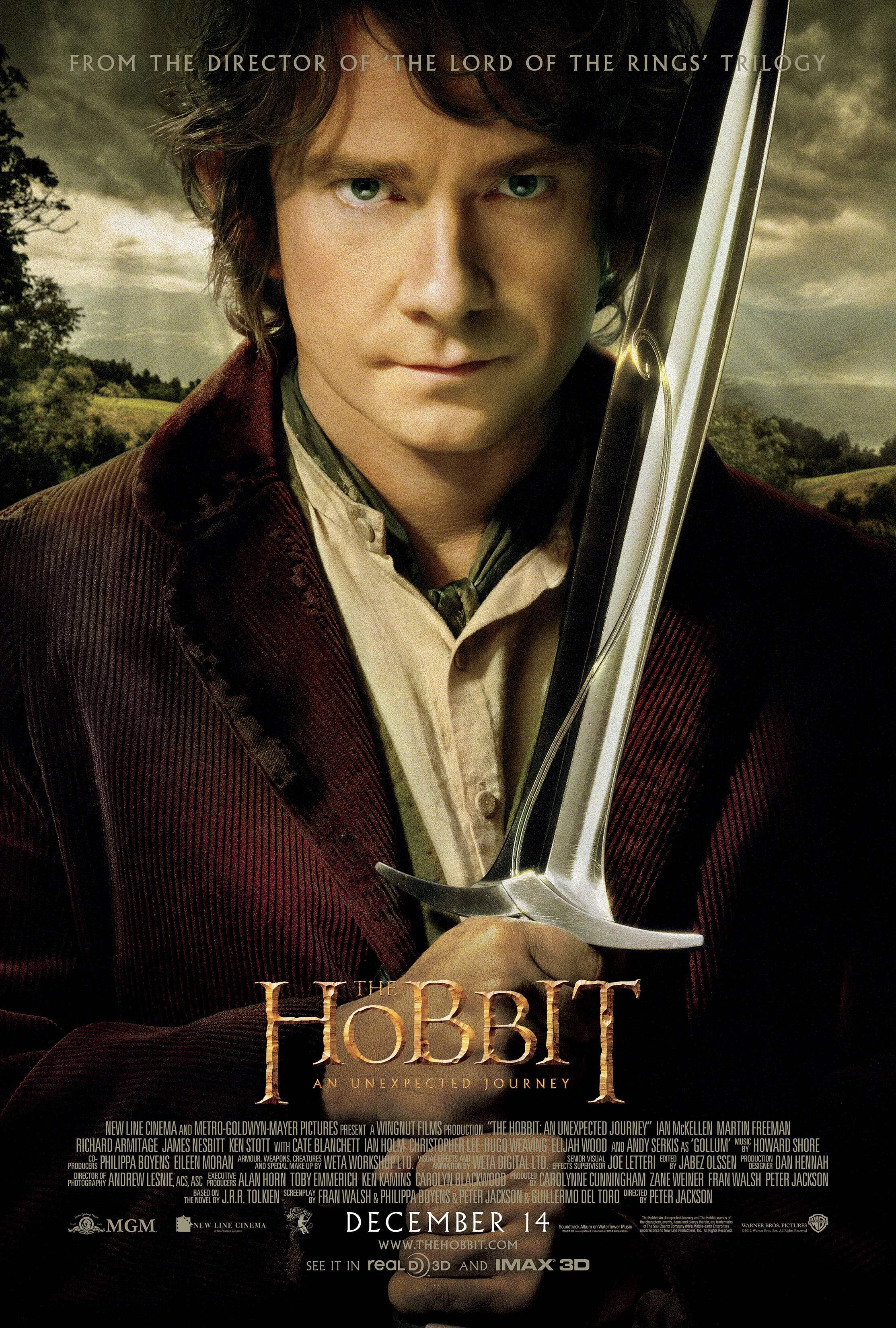 Le Hobbit – Un Voyage Inattendu : Affiche du film 5.