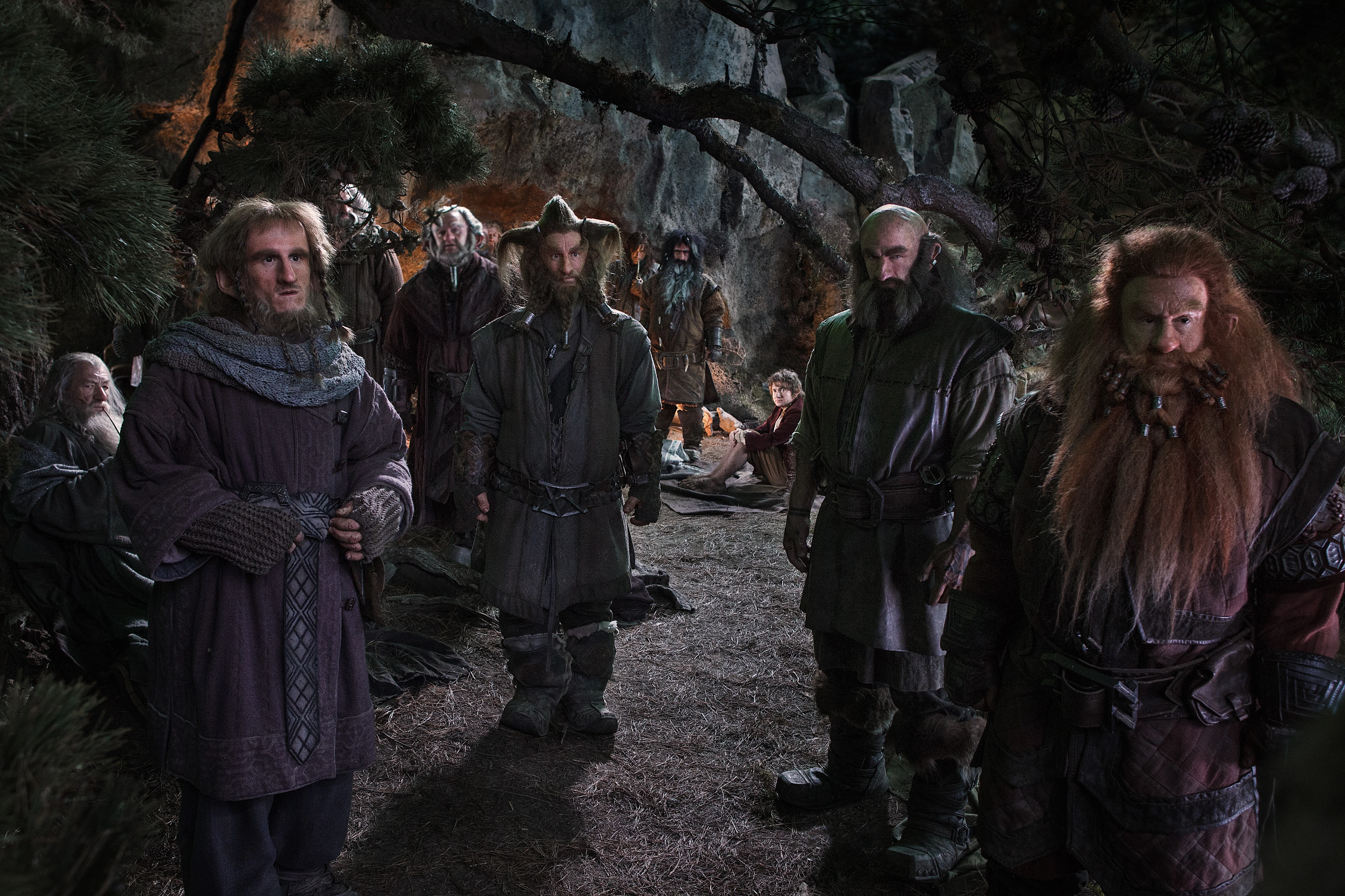 Le Hobbit – Un Voyage Inattendu : Photo du tournage 10.