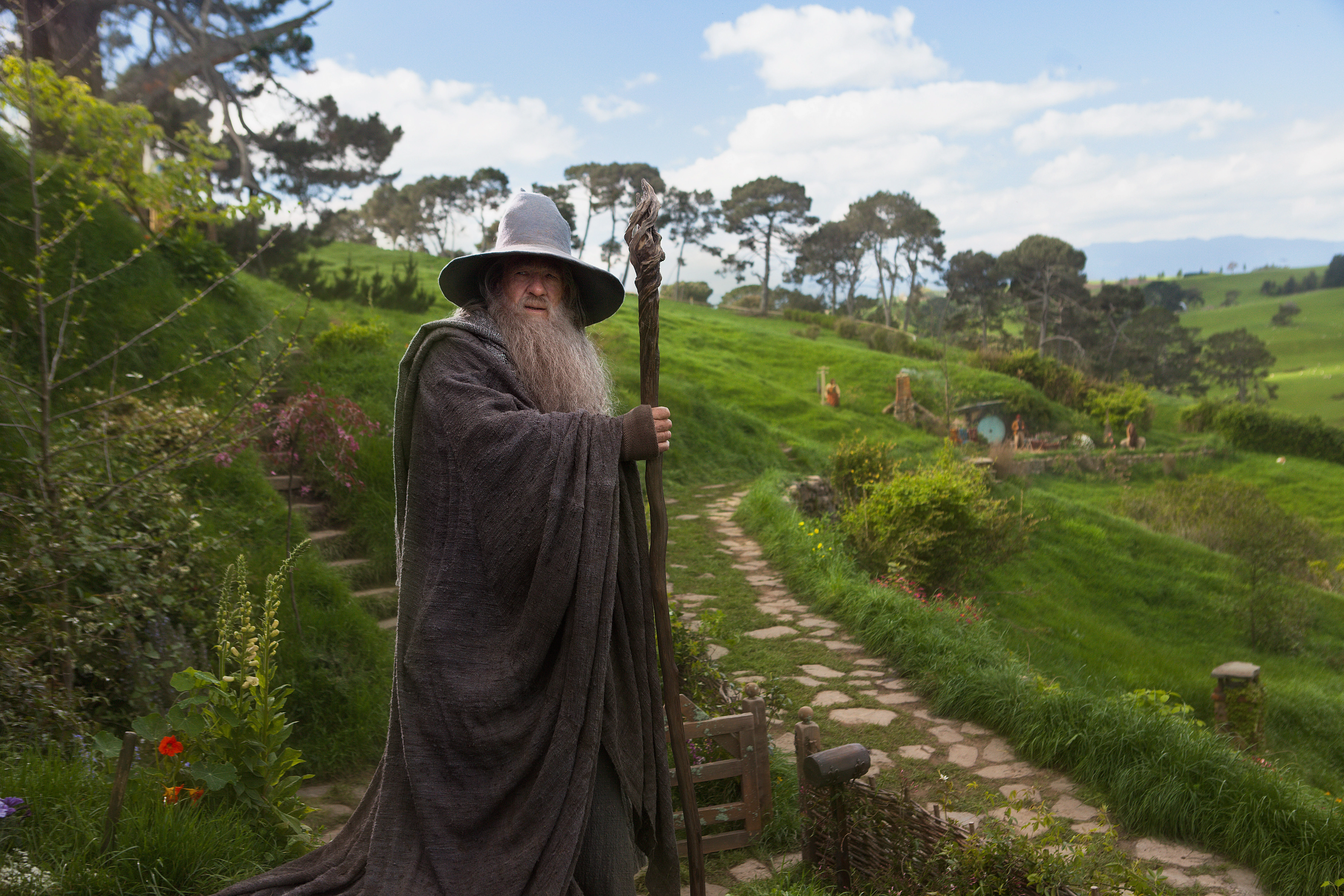 Le Hobbit – Un Voyage Inattendu : Photo du tournage 3.