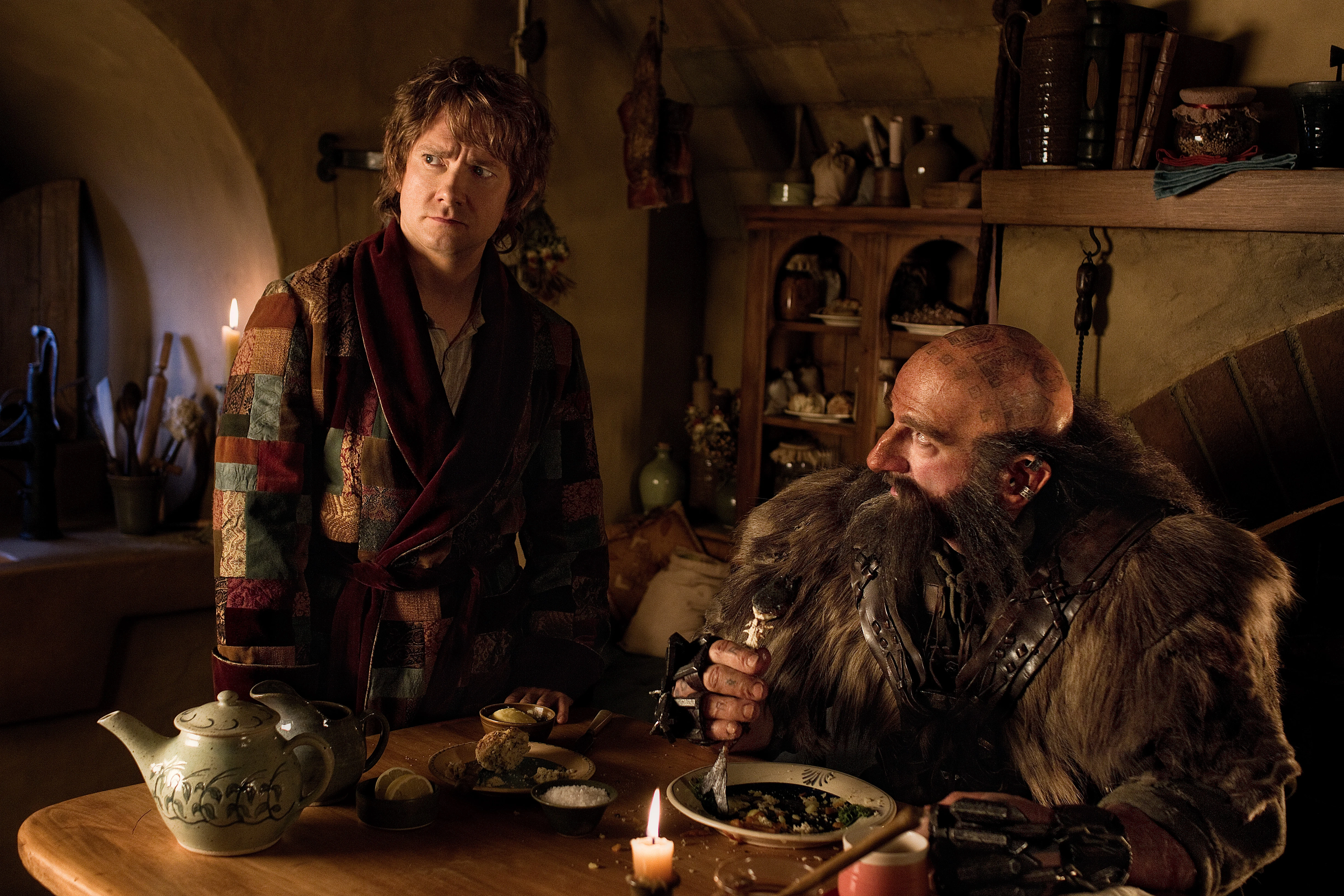 Le Hobbit – Un Voyage Inattendu : Photo du tournage 4.