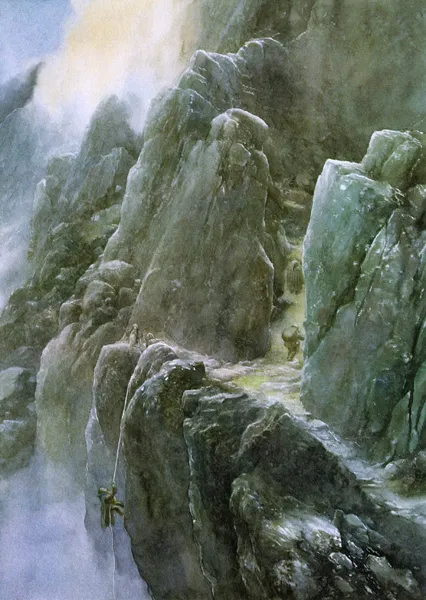 Illustration : On the doorstep, par Alan Lee.