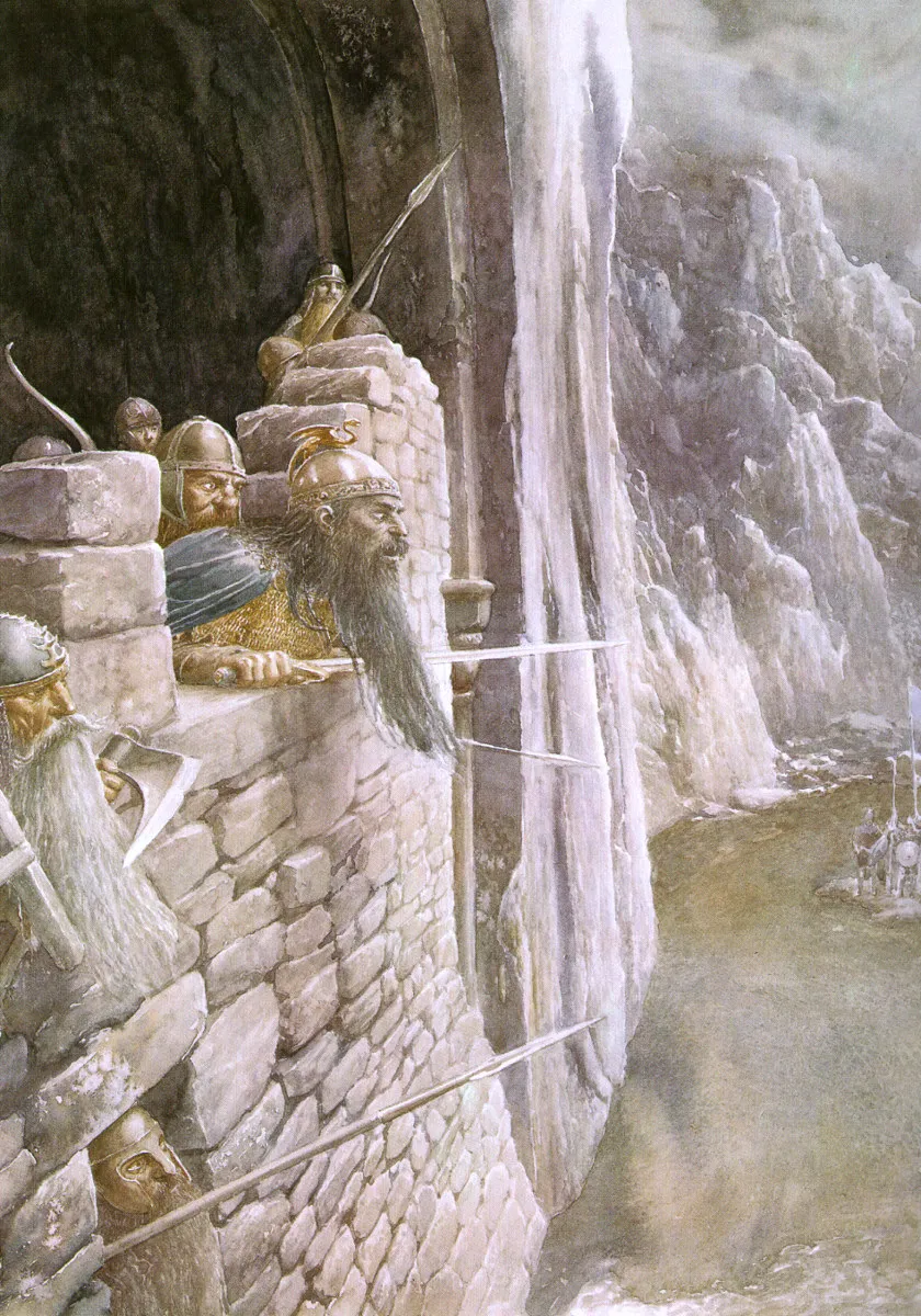 Illustration : The siege of Erebor, par Alan Lee.