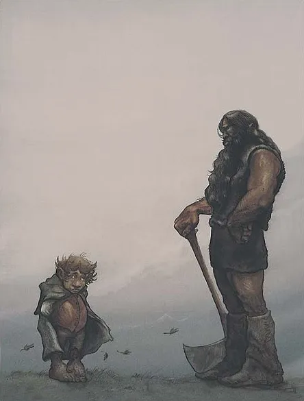 Illustration : Beorn, par John Howe.