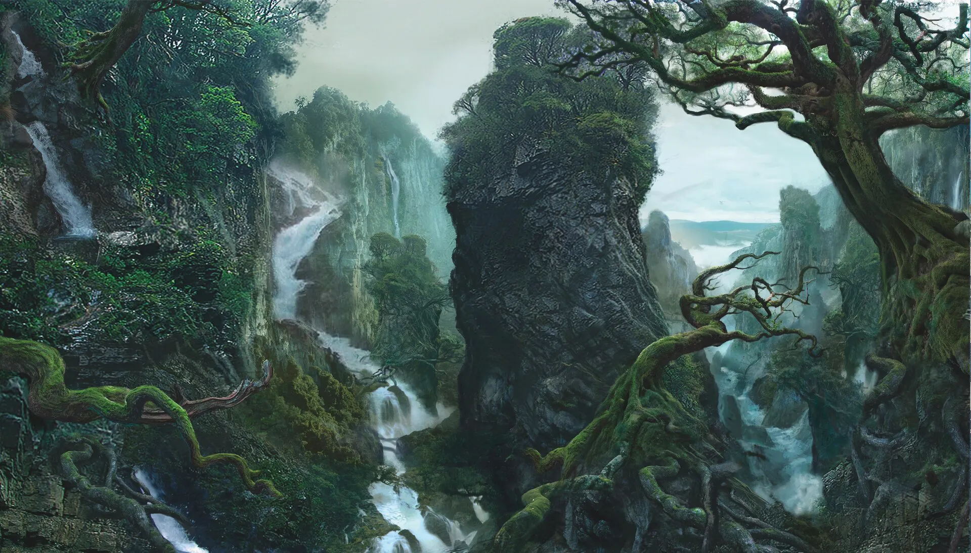 Illustration : The Forest Realm, par John Howe.