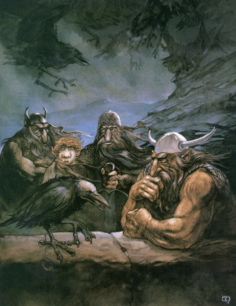 Illustration : Roac, Son of Carc, par John Howe.