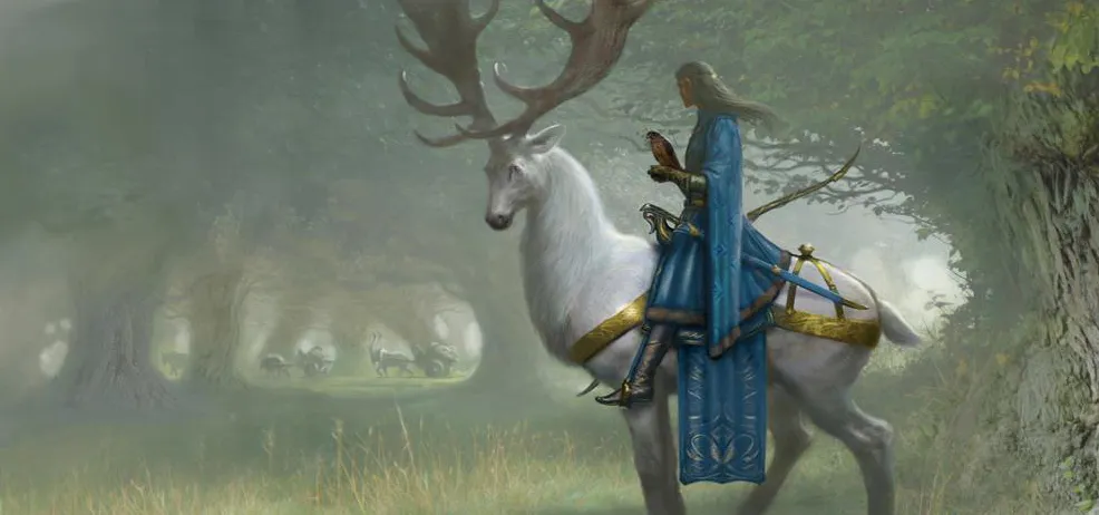 Illustration : Thranduil, par John Howe.