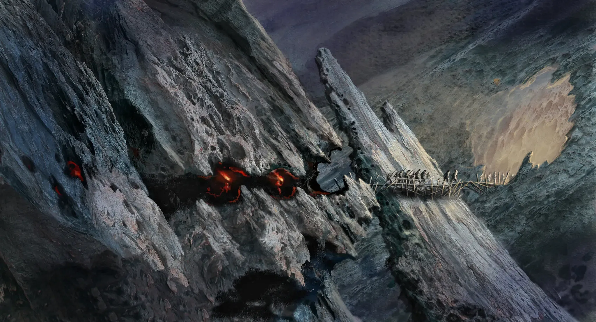 Illustration : Goblin's Town, par John Howe.