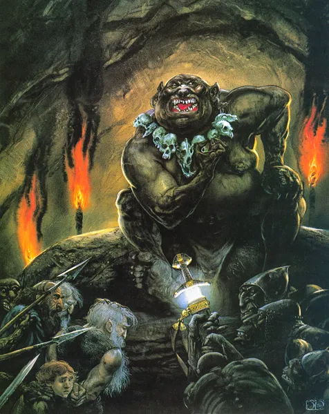 Illustration : Smaug the Golden, par John Howe.