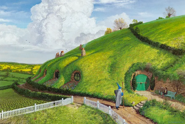 Illustration : An Unexpected Morning Visit, par Ted Nasmith.
