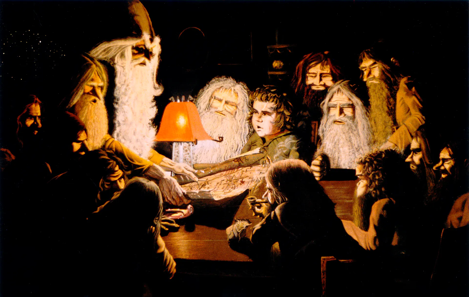 Illustration : The Unexpected Party, par Ted Nasmith.