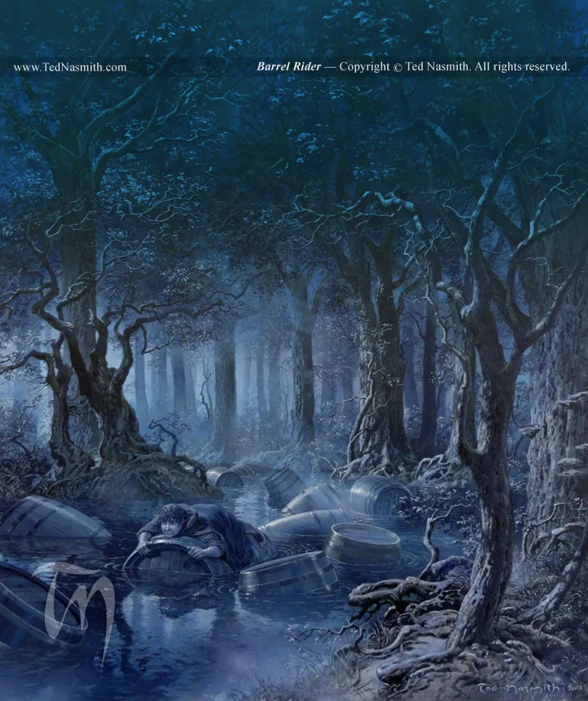 Illustration : Barrel Rider, par Ted Nasmith.