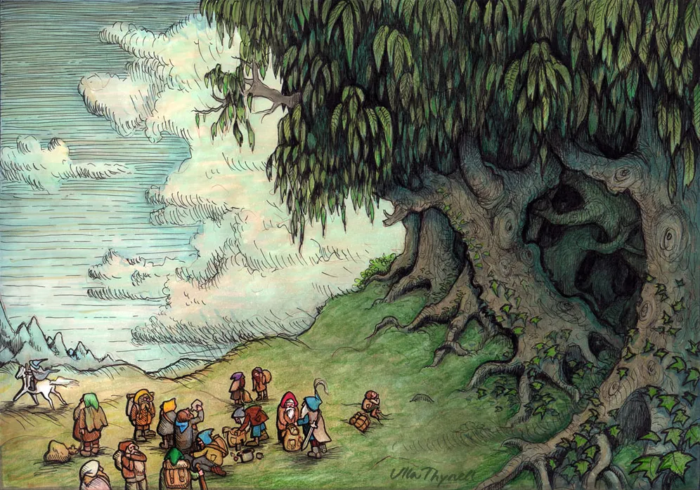 Illustration : Mirkwood, par Ulla Thynell.