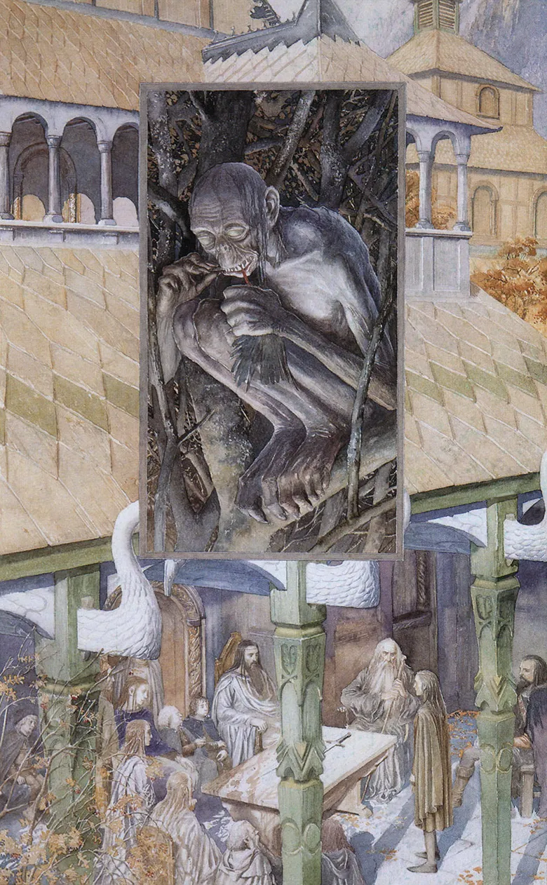 Illustration : The council of Elrond, par Alan Lee.
