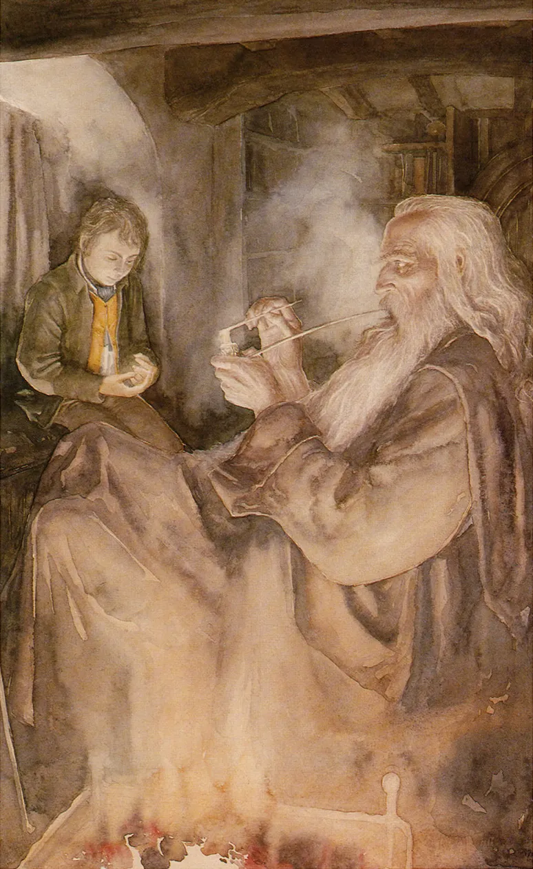 Illustration : The Shadow of the Past, par Alan Lee.