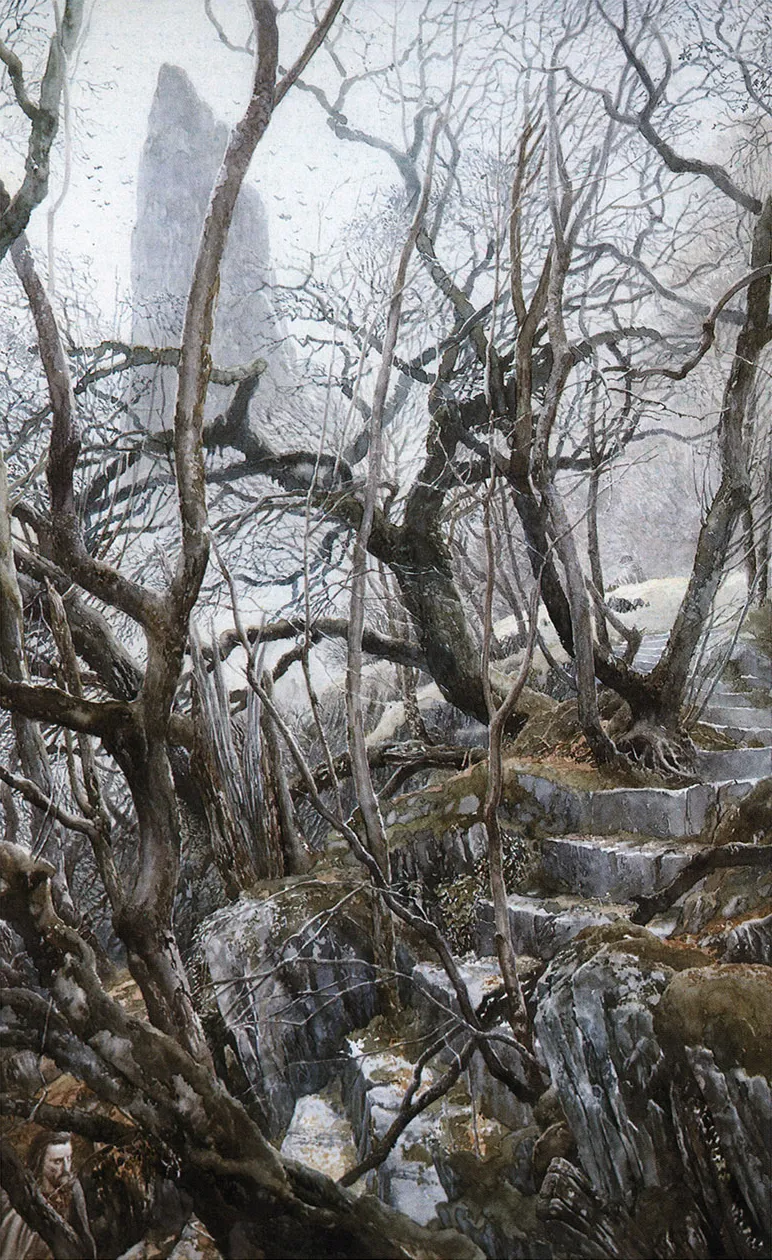 Illustration : Tol Brandir, par Alan Lee.