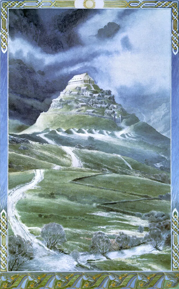 Illustration : The Golden Hall, par Alan Lee.