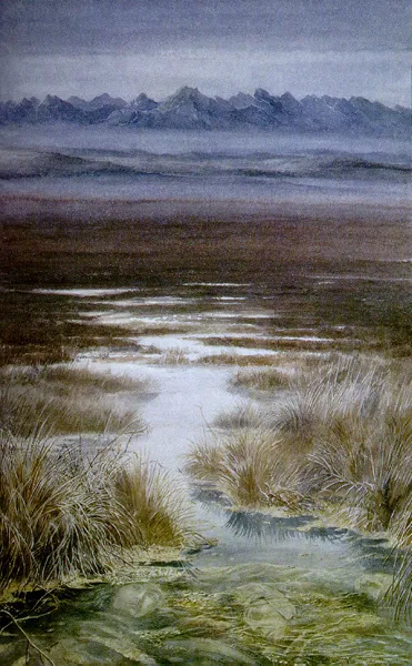 Illustration : The Dead Marshes, par Alan Lee.