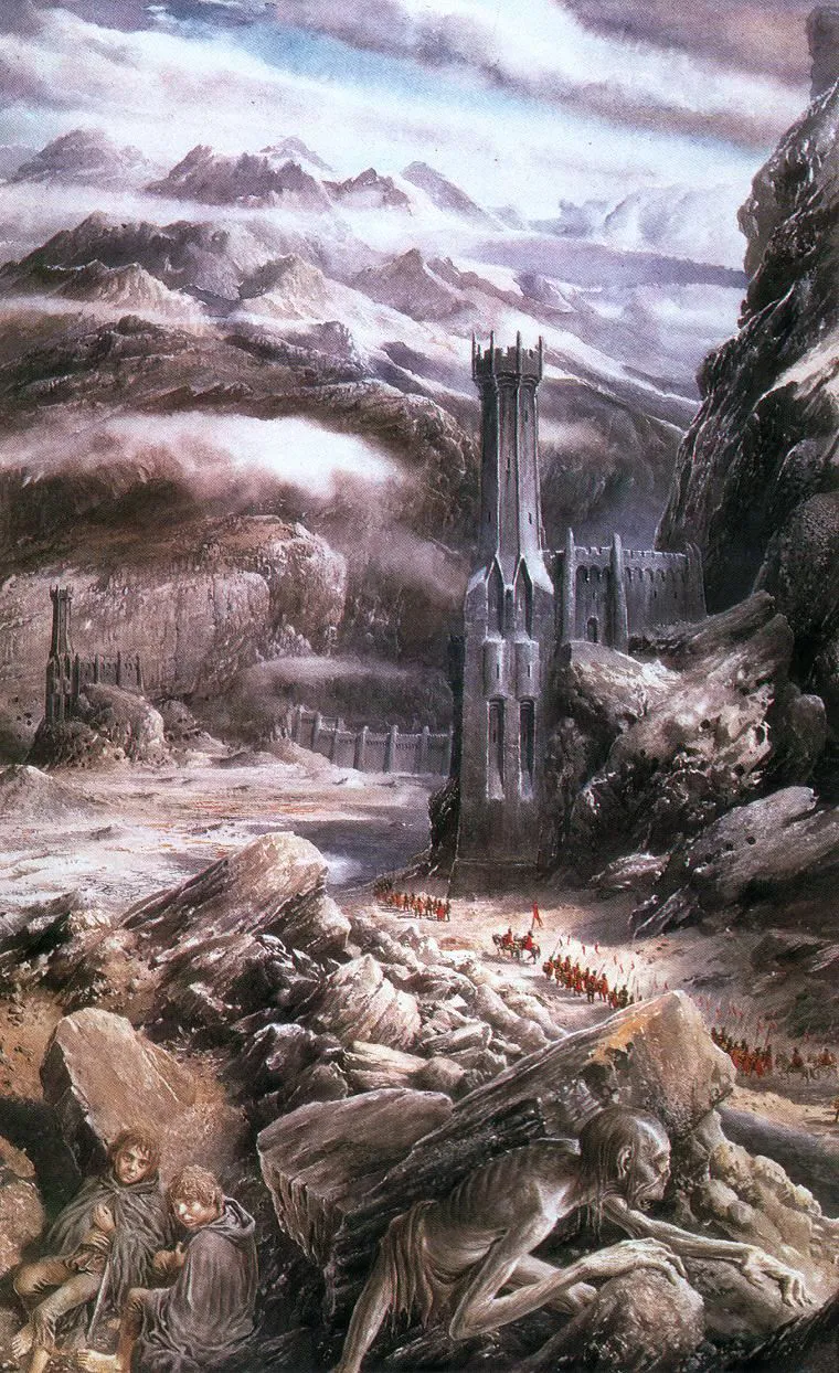 Illustration : The Dark Gates, par Alan Lee.