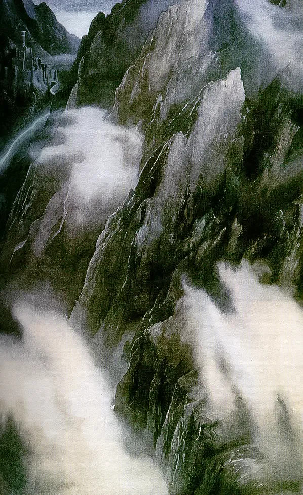 Illustration : Ephel Dúath, par Alan Lee.