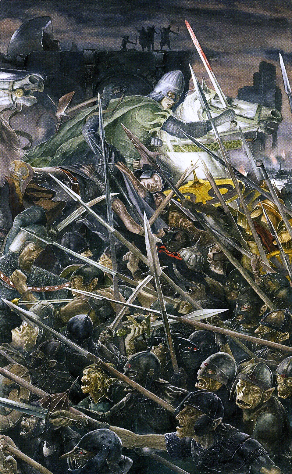 Illustration : The siege of Gondor, par Alan Lee.