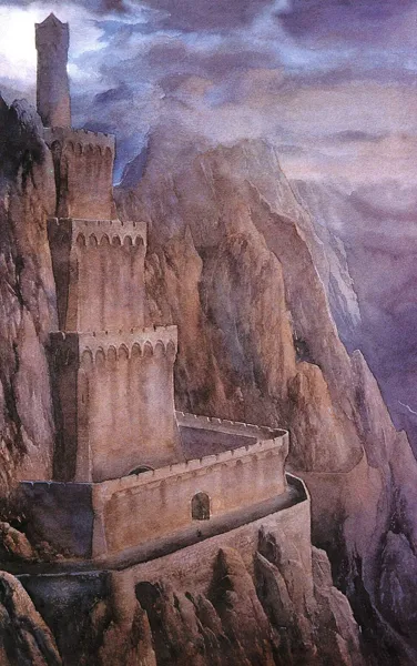 Illustration : Cirith Ungol, par Alan Lee.
