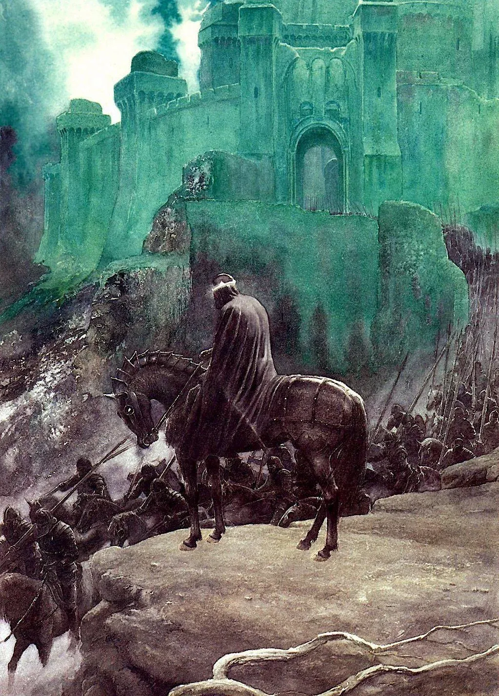 Illustration : Nazgûl, par Alan Lee.
