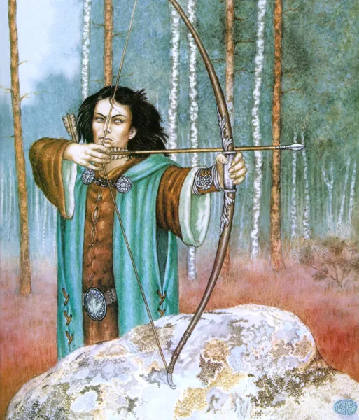 Illustration : Legolas, par Inger Edelfeldt.