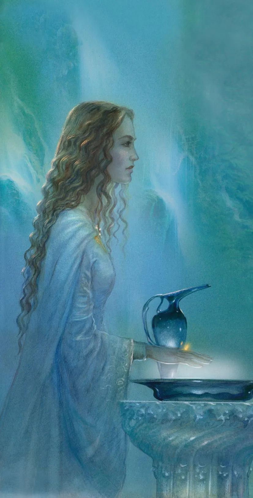 Illustration : Galadriel, par John Howe.