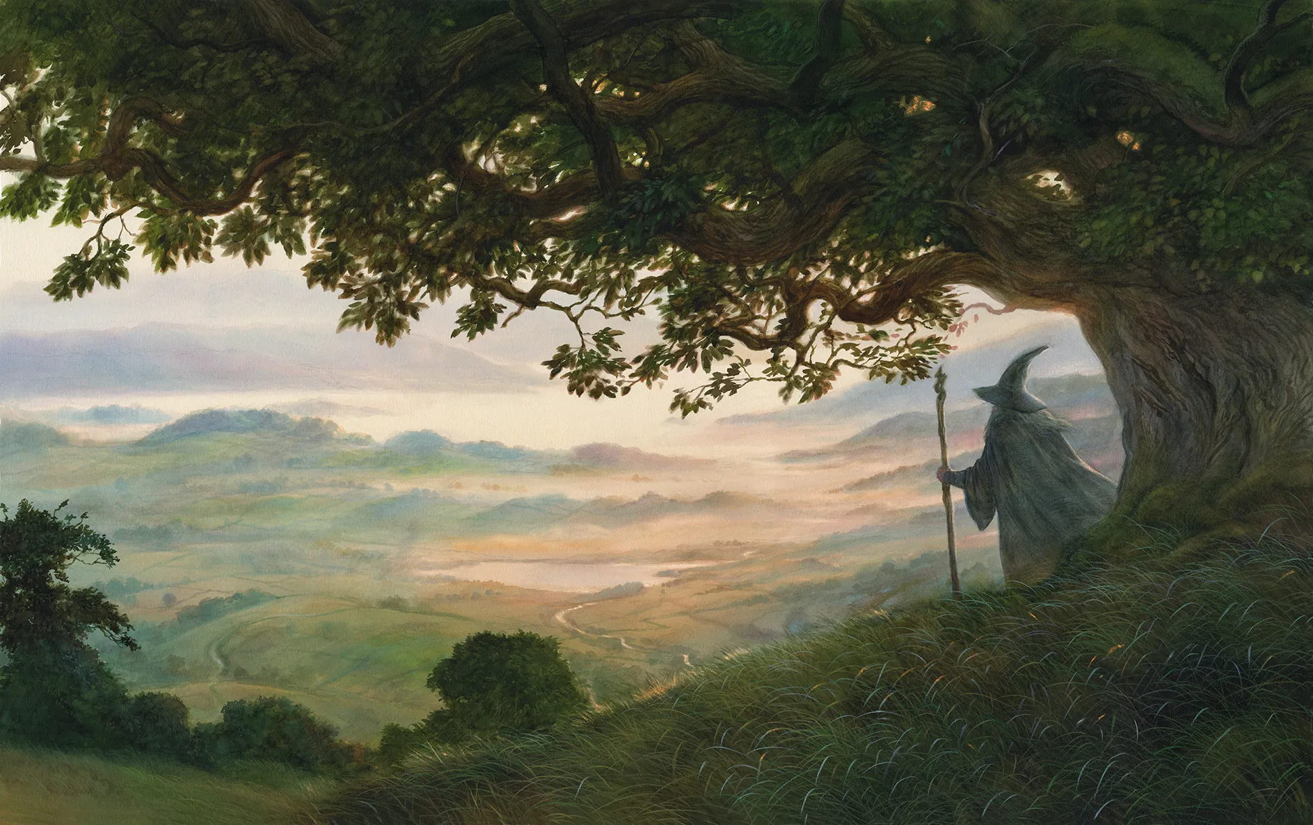 Illustration : Middle-earth Traveller, par John Howe.