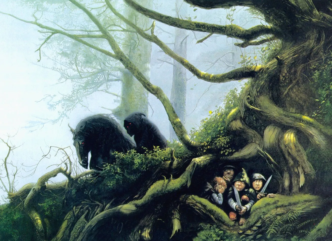 Illustration : The Black Rider, par John Howe.