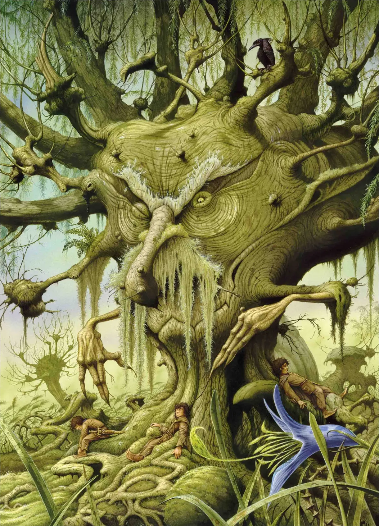 Illustration : Old Man Willow, par Rodney Matthews.