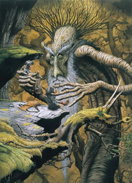 Illustration : Treebeard, par Rodney Matthews.
