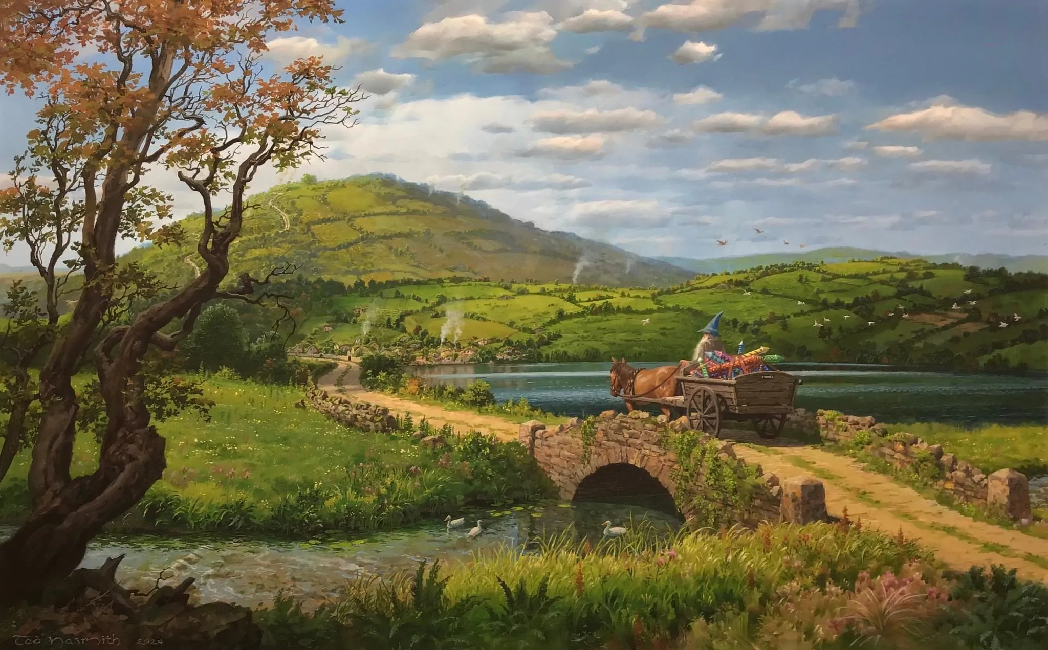 Illustration : Arrival in the Shire, par Ted Nasmith.