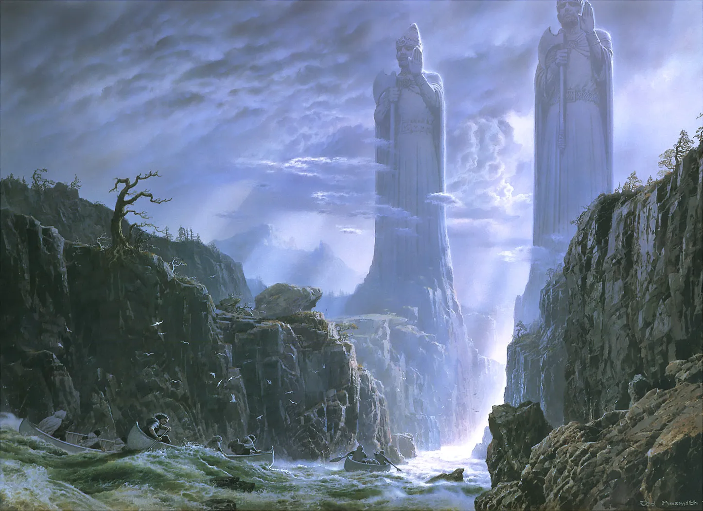 Illustration : The Pillars of The Kings, par Ted Nasmith.