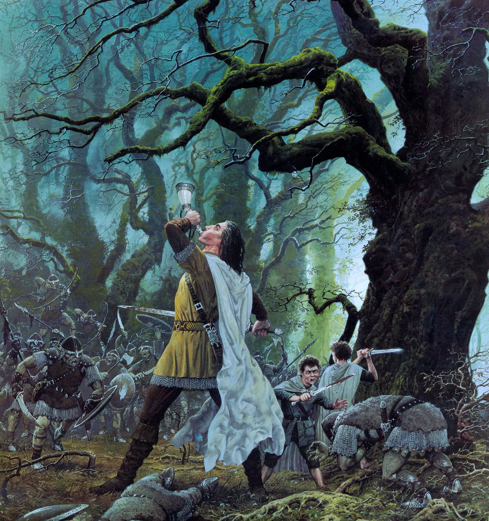 Illustration : Boromir's Last Stand, par Ted Nasmith.