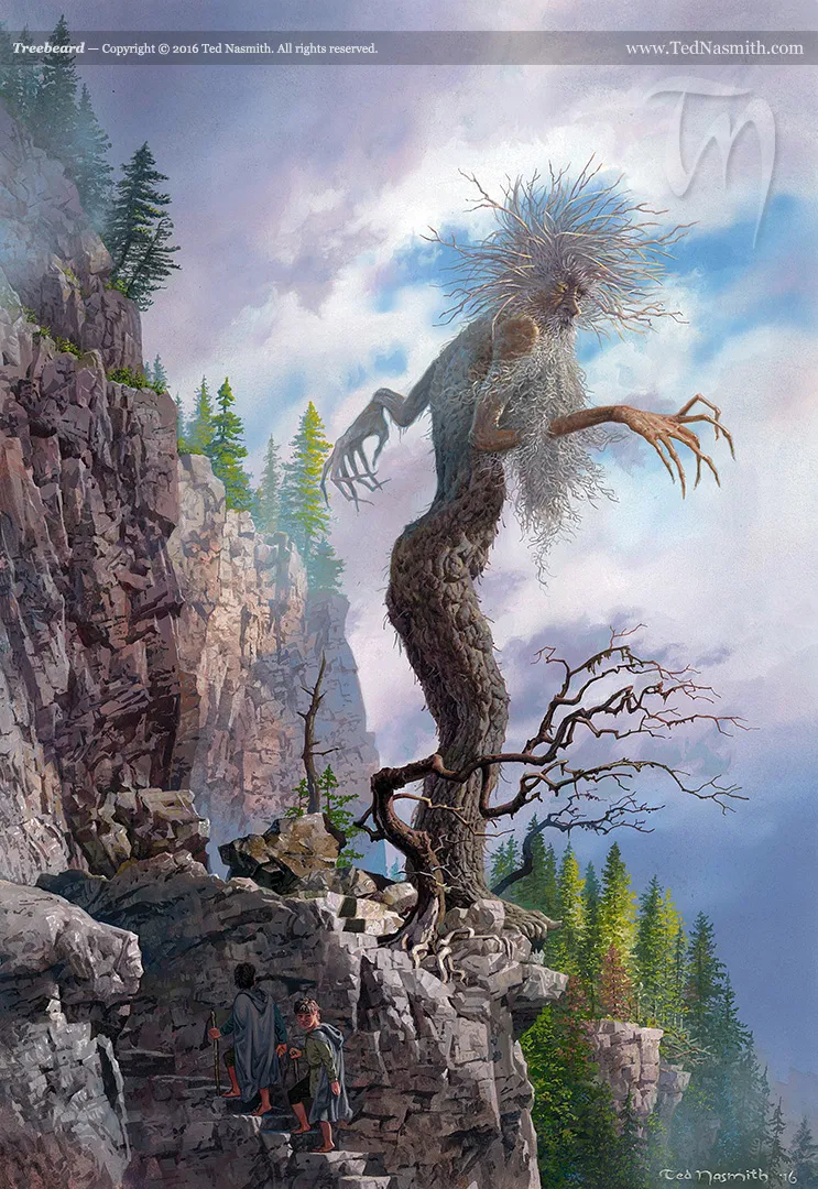 Illustration : Treebeard, par Ted Nasmith.