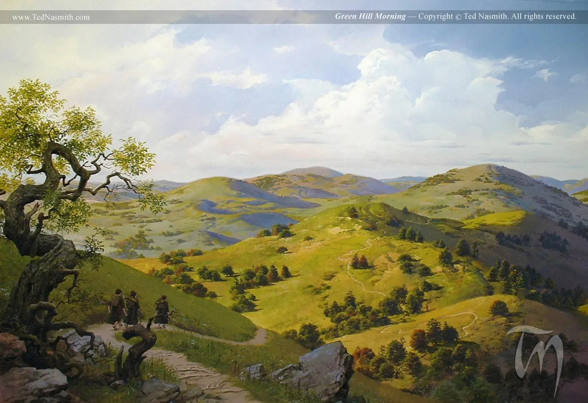 Illustration : Green Hill Morning, par Ted Nasmith.