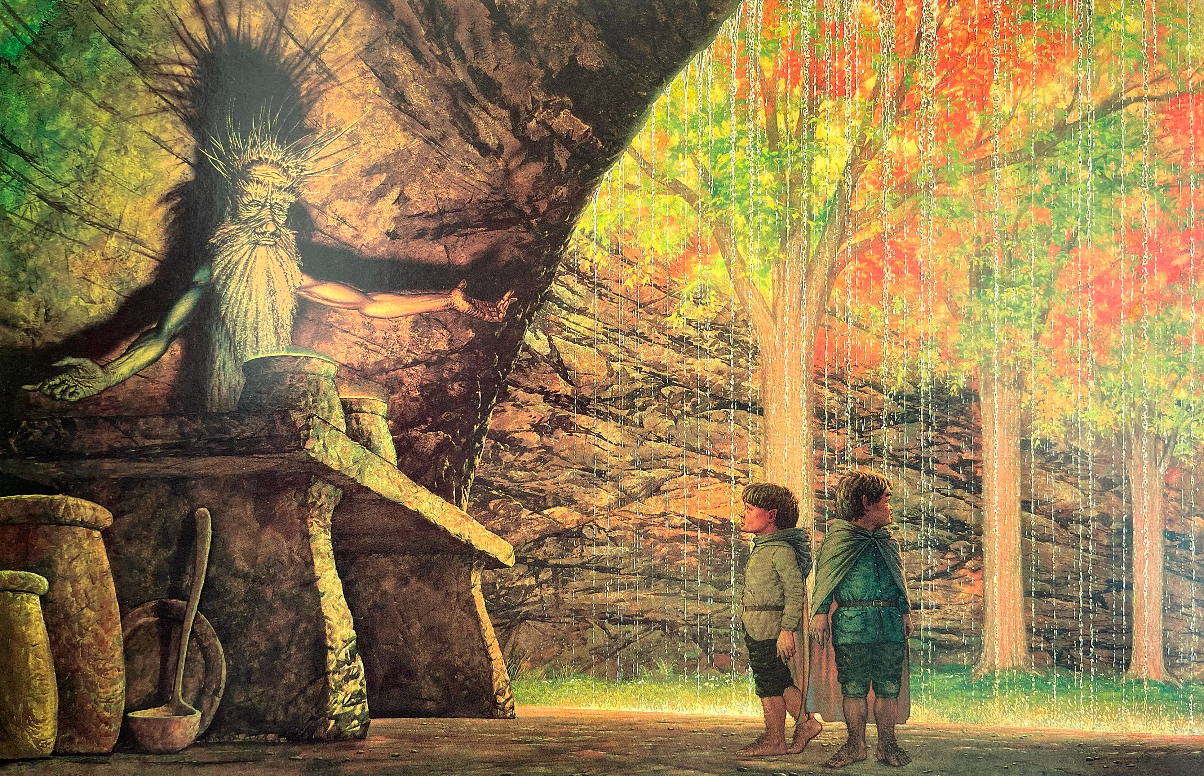 Illustration : Wellinghall, par Ted Nasmith.