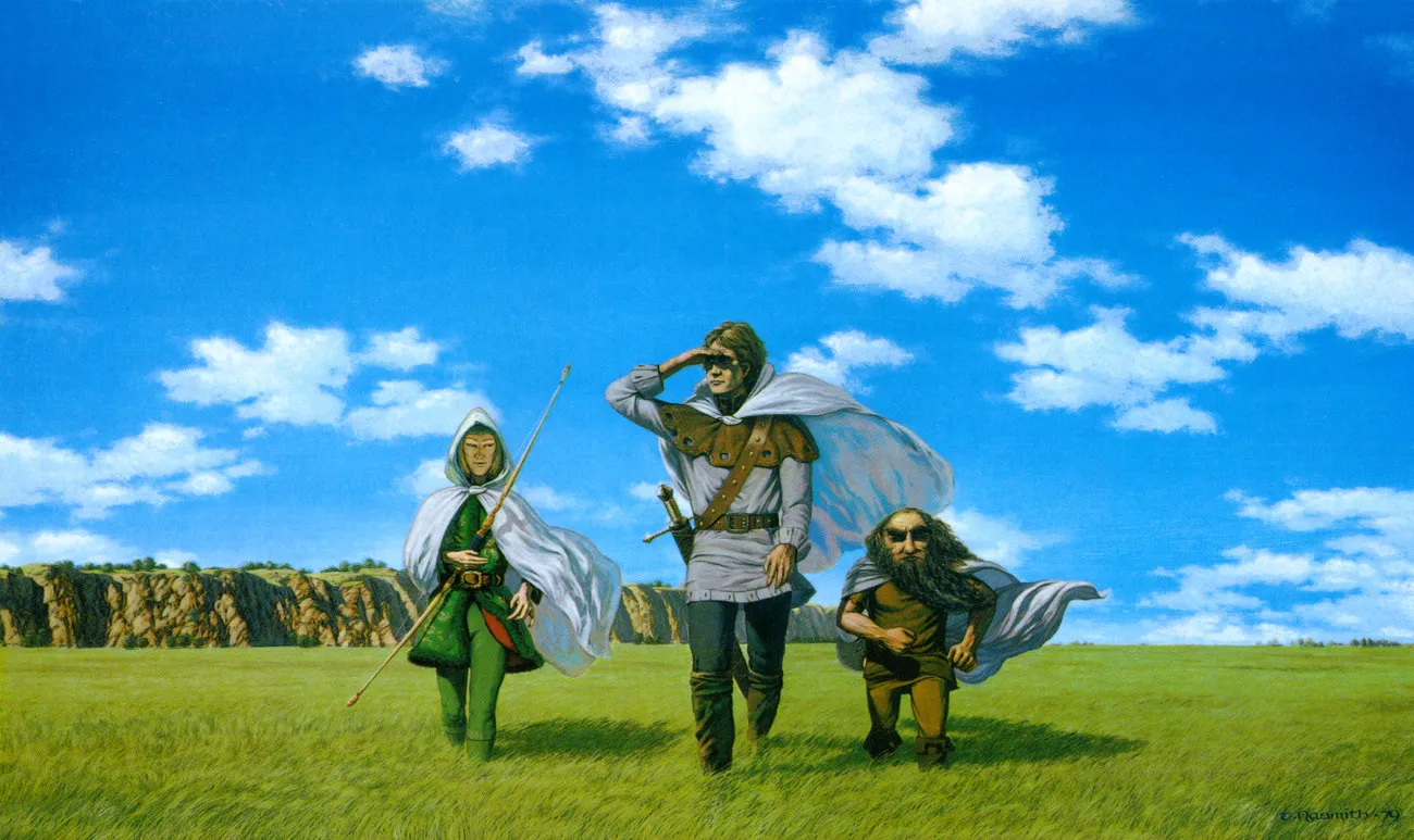 Illustration : Pursuit in Rohan, par Ted Nasmith.