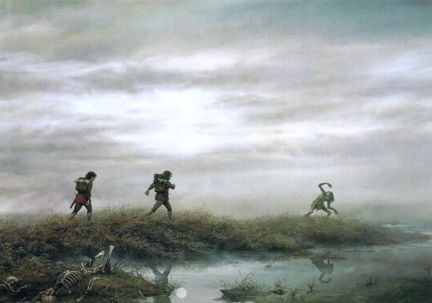 Illustration : Through the Marshes, par Ted Nasmith.