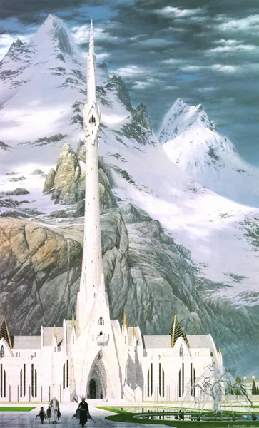 Illustration : At the Court of the Fountain, par Ted Nasmith.