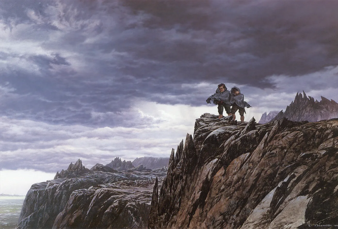 Illustration : No Way Down, par Ted Nasmith.