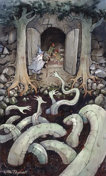 Illustration : Watcher in the Water, par Ulla Thynell.