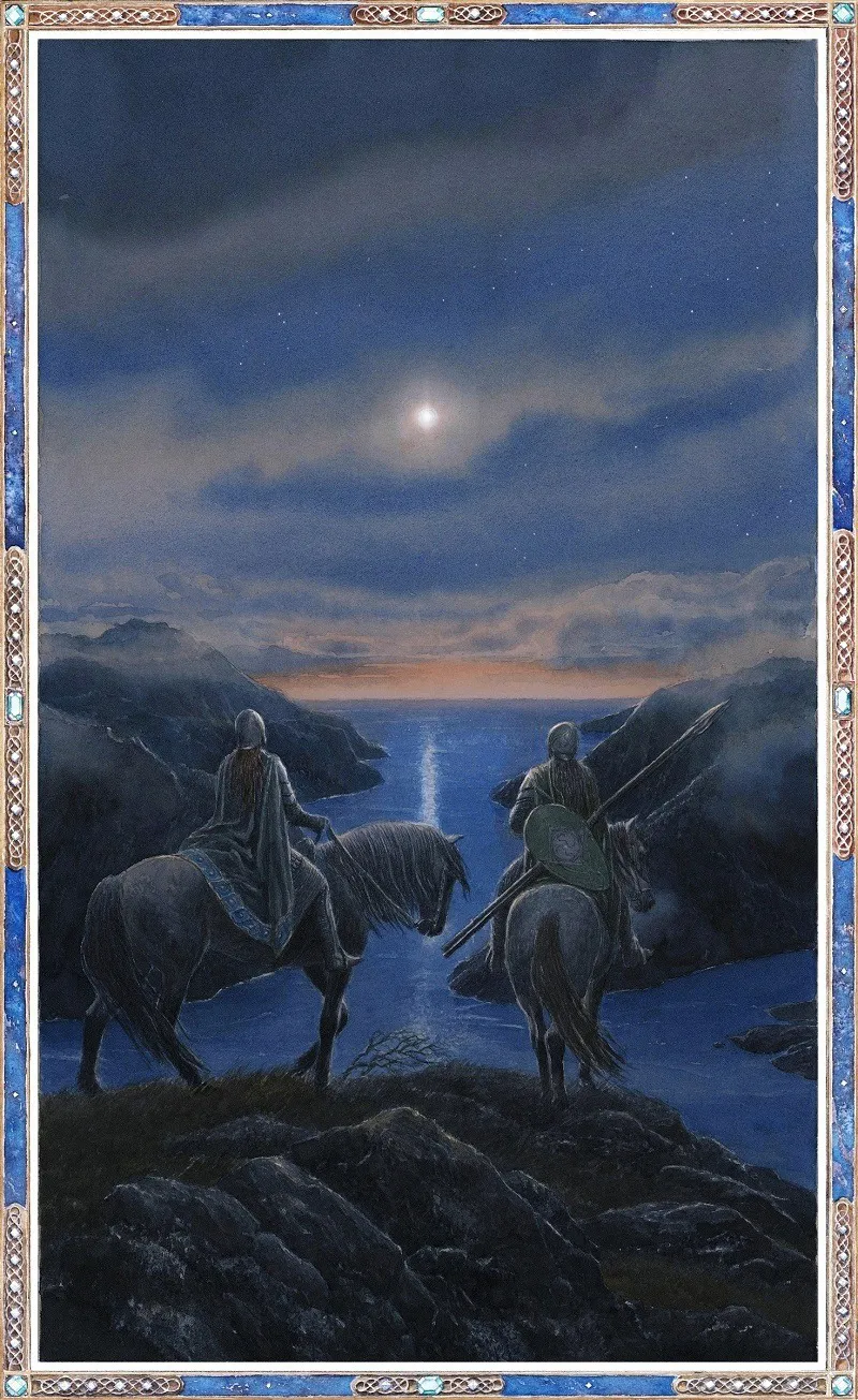 Illustration : Gil Estel, par Alan Lee.